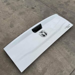 2019-2024 Ram 2500 3500 Factory Tailgate Bright White Camera Hole